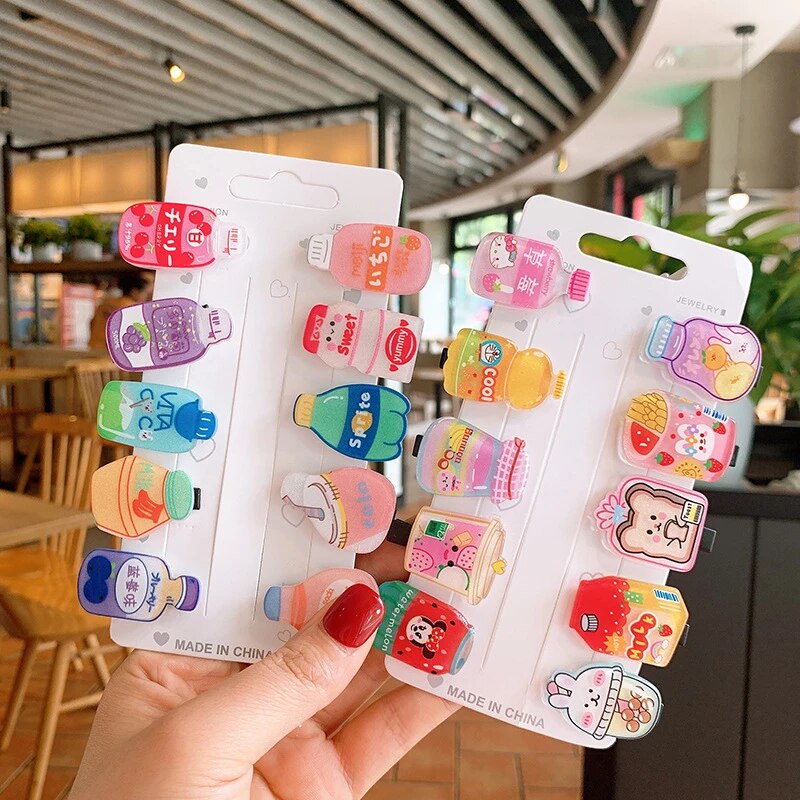 Cute Mini Cartoon Hair Clip